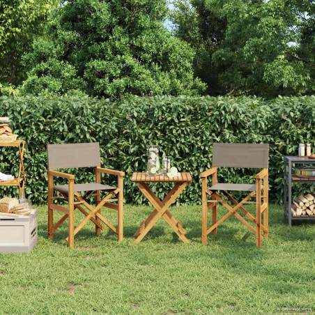 Chaise de directeur 100% Polyester Teck Solide 645626645626