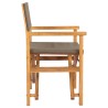 Chaise de directeur 100% Polyester Teck Solide 645626645626
