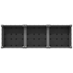 Jardinière avec Roues Gris clair 120 x 40 x 33 cm PP 645627645627