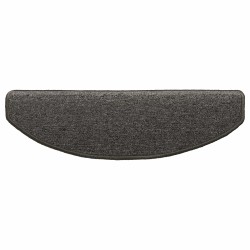Tapis d'escalier auto-adhésifs 15 pcs Gris foncé 645632645632