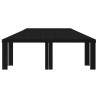 Housse de Gazebo 6 x 3 m Noir Polyester 190 gsm 645637645637
