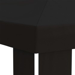 Housse de Gazebo 6 x 3 m Noir Polyester 190 gsm 645637645637