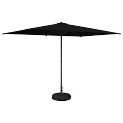 Parasol de jardin avec base 200 x 300 cm Polyester 645640645640