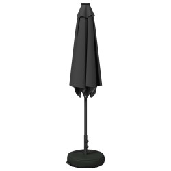Parasol de jardin avec lumières LED et base 270 x 270 cm 645641645641