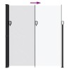 Auvent latéral rétractable blanc 220x600 cm 645648645648