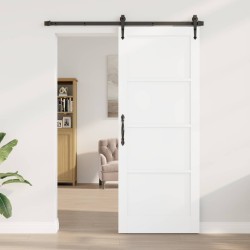 Porte intérieure Blanc 83 x 211 cm Contreplaqué 645649645649