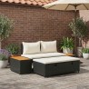 Ensemble de canapés d'extérieur 4 -Seater 4 pcs 55 x 30 x 39 cm 645667645667