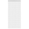 Moustiquaire de porte à chaîne 100x200 cm aluminium 645668645668