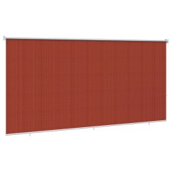 Store enrouleur extérieur à 90% de blocage UV Terracota HDPE 645670645670