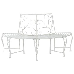 Banc d'Arbre 4-Nombre de places 160 x 80 x 89 cm Acier 645683645683