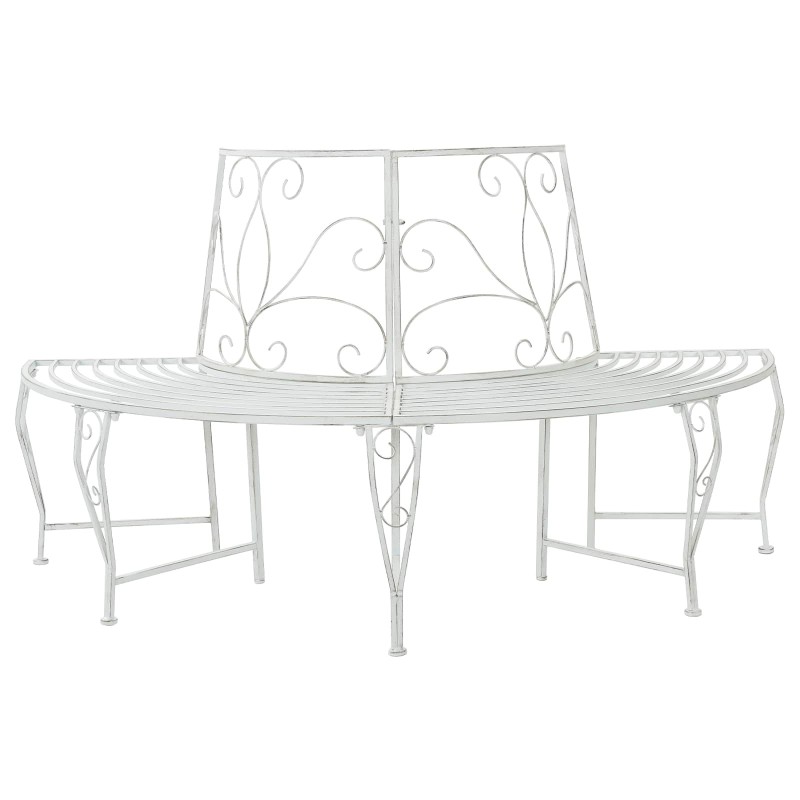 Banc d'Arbre 4-Nombre de places 160 x 80 x 89 cm Acier 645683645683