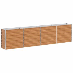 Jardinière surélevée Marron Clair 320 x 40 x 77 cm 645684645684