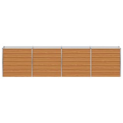 Jardinière surélevée Marron Clair 320 x 40 x 77 cm 645684645684