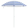 Parasol de jardin polyester 170T Bleu et Blanc 645722645722