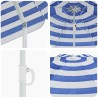 Parasol de jardin polyester 170T Bleu et Blanc 645722645722