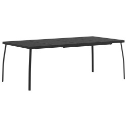 Ensemble de meubles d'extérieur 7 pcs Anthracite Fer et Acier 645726645726