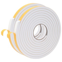 Ruban adhésif en mousse 2 pcs Blanc 20mm x 5m Mousse CR 645737645737