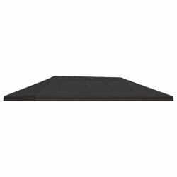 Housse de canopée de gazebo 6 x 3 m Anthracite Polyester 190 645738645738