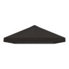 Housse de canopée de gazebo 6 x 3 m Anthracite Polyester 190 645738645738