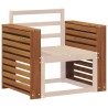 Accoudoirs 2 pcs Marron 58.5 x 10 x 61 cm Bois d'ingénierie 645740645740