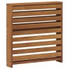 Accoudoirs 2 pcs Marron 58.5 x 10 x 61 cm Bois d'ingénierie 645740645740