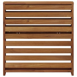 Accoudoirs 2 pcs Marron 58.5 x 10 x 61 cm Bois d'ingénierie 645740645740