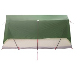Tente tunnel avec toit Vert 8 personnes Polyester et Acier 645743645743
