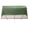 Tente tunnel avec toit Vert 8 personnes Polyester et Acier 645743645743