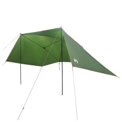 Tente de voiture Vert 308 x 215 x 220 cm Polyester et Acier 645746645746
