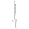 Ensemble de Système de Douche Chrome 100 cm Acier inoxydable 645748645748