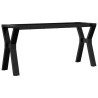 Pieds de table basse cadre en Y 90x30x43 cm acier 645752645752