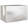 Jardinière argenté 62x40x39 cm acier inoxydable 645753645753
