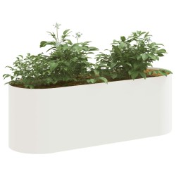 Jardin surélevé Blanc 120 x 40 x 40 cm 645773645773
