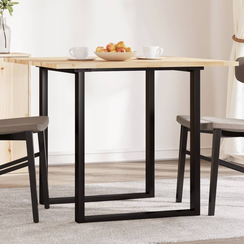 Dessus de table carré 90x90x2 cm bois massif d'acacia 645776645776