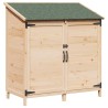 Abri de jardin avec toit Naturel 106,5 x 56 x 113,5 cm 645778645778