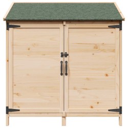 Abri de jardin avec toit Naturel 106,5 x 56 x 113,5 cm 645778645778