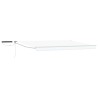Auvent rétractable électrique Blanc 4 × 3 m 645793645793