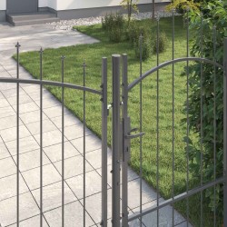 Porte de Jardin Woerden Gris 175 x 500 cm Acier 645811645811