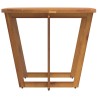 Table de jardin ovale 200x90x75 cm en bois d'acacia massif 645816645816