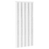 Rideau anti-insectes en chenille Gris clair et blanc 645824645824