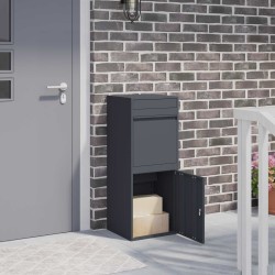 Boîte de dépôt de colis Anthracite 41 x 38 x 103 cm Acier 645825645825
