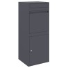 Boîte de dépôt de colis Anthracite 41 x 38 x 103 cm Acier 645825645825