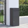 Boîte de dépôt de colis Anthracite 41 x 38 x 103 cm Acier 645825645825