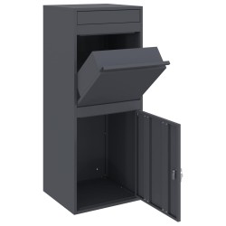 Boîte de dépôt de colis Anthracite 41 x 38 x 103 cm Acier 645825645825