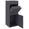 Boîte de dépôt de colis Anthracite 41 x 38 x 103 cm Acier 645825645825