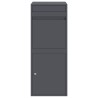 Boîte de dépôt de colis Anthracite 41 x 38 x 103 cm Acier 645825645825