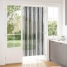 Rideau anti-insectes en chenille Gris et Noir 90 x 200 cm 645826645826
