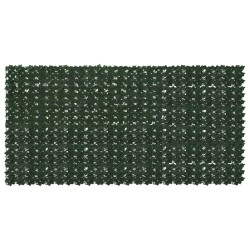 Écran de balcon avec feuilles Vert foncé 300 x 150 cm 645839645839