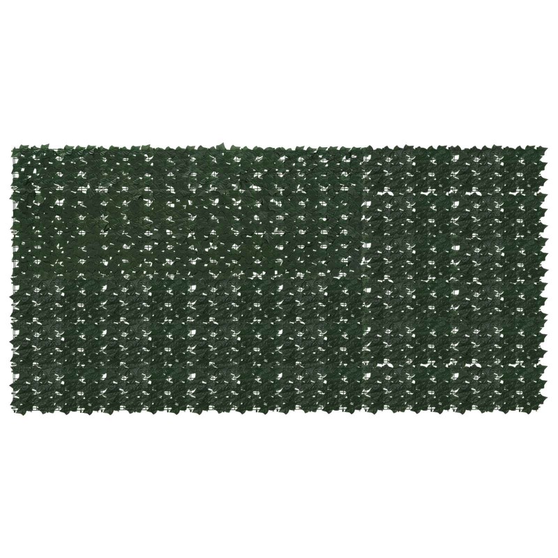 Écran de balcon avec feuilles Vert foncé 300 x 150 cm 645839645839