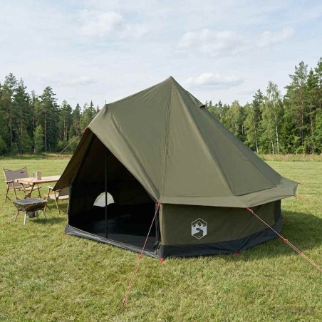Tente familiale Vert armée 6 personnes Polycoton 645841645841